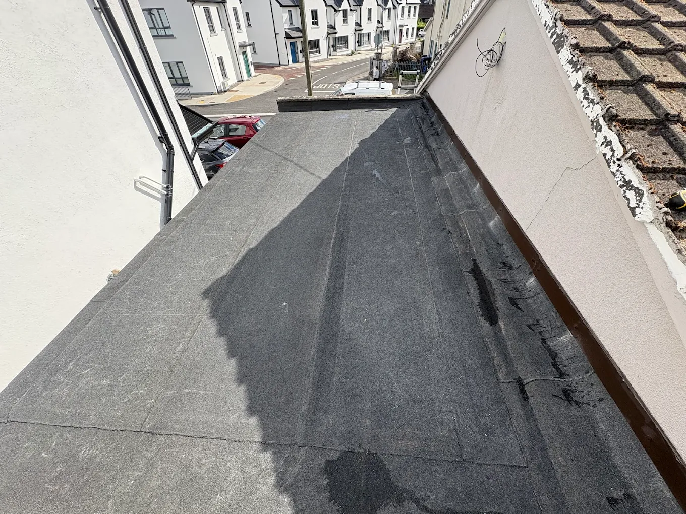 Flat roof overlay project completed in Mayo