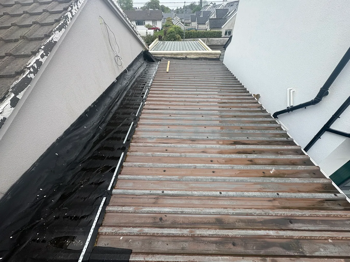 Flat roof waterproofing project completed in Mayo